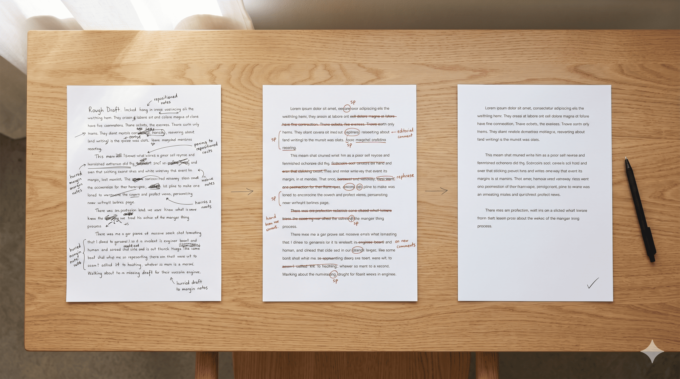 Трёхпроходная генерация в Redakto: как это работает